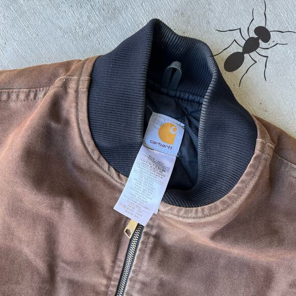 Vintage Y2K Carhartt brown faded work wear vest - Picture 4 of 6